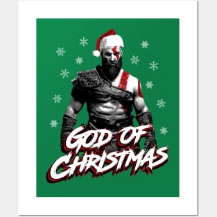 Kratos - God of Christmas Posters and Art